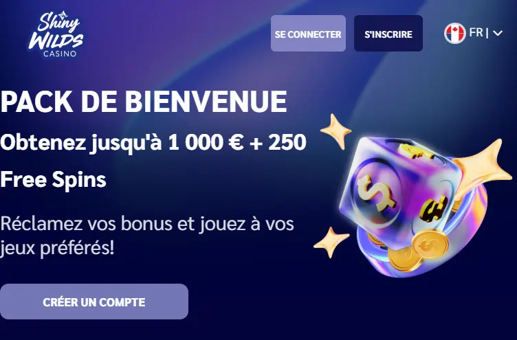ShinyWilds Casino bonus